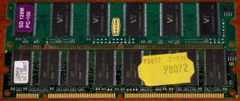 128MB PC100 SDRAM VT VT36121645AT-7 & 128MB JMC LM52S6408B-PC100